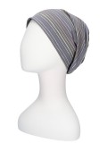 Top Tio Stripes Rainbow - chemo hat / alopecia headwear