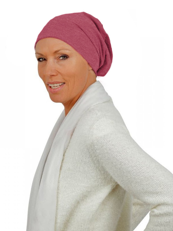 Chemo mutsjes chemo muts winkel Mooihoofd - Top Tio Cerise