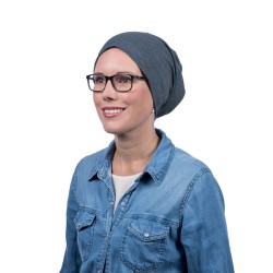 Top Tio Jeans dark - chemo hat / alopecia hat