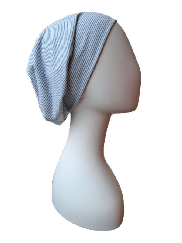 Top Tio Ocean Stripes - chemo hat / alopecia hat