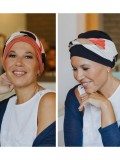 Duo-Pack Amber -  Angular Chic - chemo hats / alopecia headwear