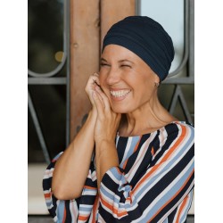 Top Aura Navy - cancer hat / alopecia headwear Top Aura Navy - cancer hat / alopecia headwear