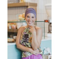 Top Aura Lilac - cancer hat / alopecia headwear