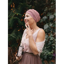 Top Ayana - Duo Pink - chemo hat / alopecia headwear