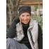Winter muts Dina Oslo - Vulcanic Grey - chemo muts / alopecia hoofdbedekking Chemo mutsjes winkel- winter muts Dina Oslo - Vulcanic Grey