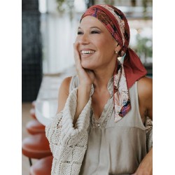Headscarf Doris - Dancing Shells - chemo headwear / alopecia headscarf Headscarf Doris - Dancing Shells - chemo headwear / alopecia headscarf