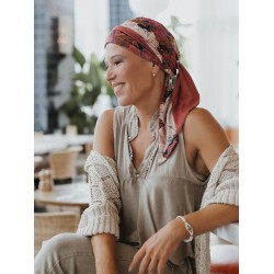 Headscarf Doris - Dancing Shells - chemo headwear / alopecia headscarf Headscarf Doris - Dancing Shells - chemo headwear / alopecia headscarf