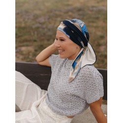 Headscarf Doris - Blurres Dunes - chemo headwear / alopecia headscarf Headscarf Doris - Blurres Dunes - chemo headwear / alopecia headscarf