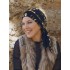 Headscarf Doris - Wild Sunset - chemo headwear / alopecia headscarf
