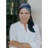 Headscarf Doris - Magic Skyline  - chemo headwear / alopecia headscarf