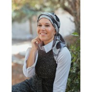 Headscarf Doris Lunar Curves - chemo headwear / alopecia headscarf