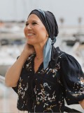 Headscarf Doris - Duo Lake - chemo headwear / alopecia headscarf