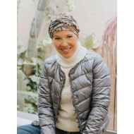 Hat Emma - Romantic Paisley - chemo headwear / alopecia hat