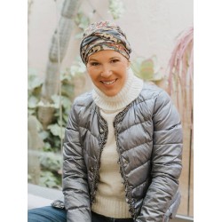 Hat Emma - Romantic Paisley - chemo headwear / alopecia hat