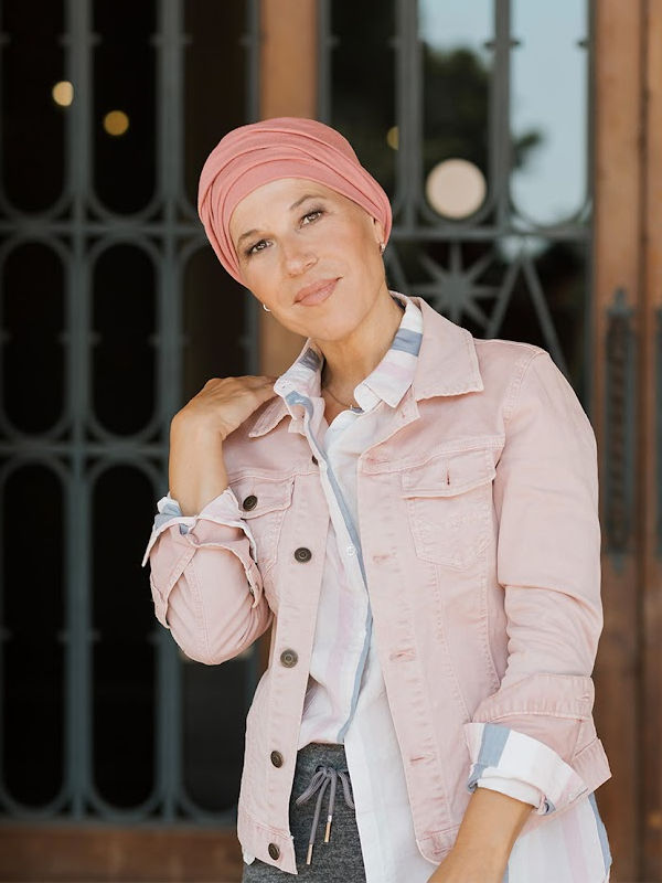 Turban Gala - Pink - chemo hat / alopecia turban