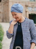 Turban Gala - Lavender Blue - chemo hat / alopecia turban