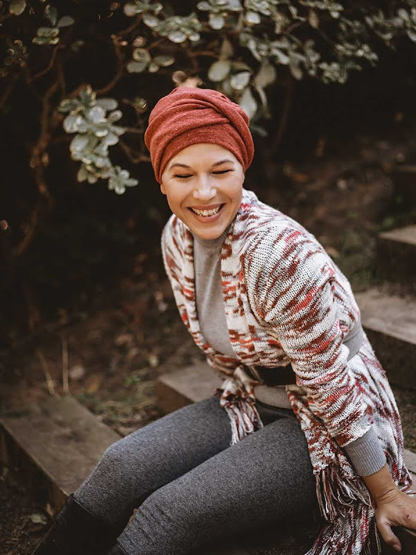 Turban Gala - Clay  - chemo hat / alopecia turban