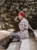Turban Gala - Clay  - chemo hat / alopecia turban