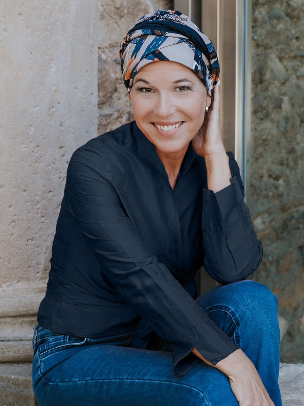 Turban Lidia Harmony Blend - cancer hat / alopecia headwear