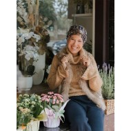 Hat Lucia Pixelated Melange - chemo hat / alopecia headwear