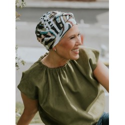 Hat Lucia Art Nouveau - chemo hat / alopecia headwear