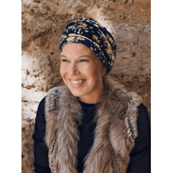 Hat Lucia Wild Sunset - chemo hat / alopecia headwear