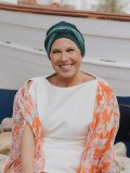 Hat Lucia Duo Forest - chemo hat / alopecia headwear