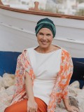 Hat Lucia Duo Forest - chemo hat / alopecia headwear