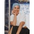 Top Sansa - blue denim - chemo hat / alopecia turban