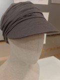 Cap Sofia Grey - chemotherapy headwear / alopecia cap