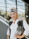 Top Susan Serene Mist - cancer hat / alopecia headwear