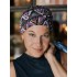 Top Susan Tribal Pink - cancer hat / alopecia headwear