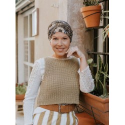 Top Susan Cinnamon Paisley - cancer hat / alopecia headwear Top Susan Cinnamon Paisley - cancer hat / alopecia headwear