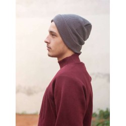 Beanie Light Grey - chemo headwear