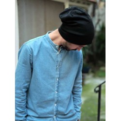 Beanie Black - chemo hat