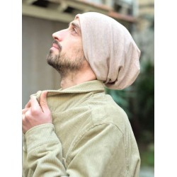 chemo muts man - Beanie Beige