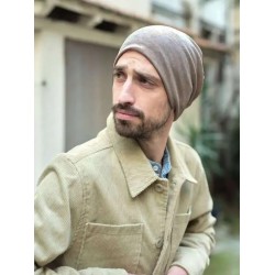 Beanie Taupe - chemo hat