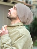 chemo mutsjes man - Beanie Taupe