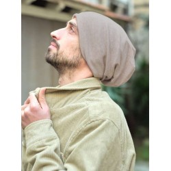 Beanie Taupe - chemo hat