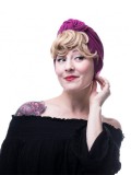 Les Franjynes - fringe - Lina - hairpiece with chemo hat