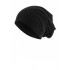 Top beanie  jersey 10285 black - chemo hat / alopecia hat
