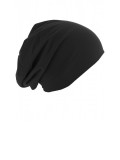 Top beanie  jersey 10285 black - chemo hat / alopecia hat