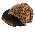 Top Cheetah black - goedkope chemo mutsjes 