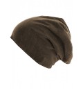 Top stone chocolade bruin - chemo mutsje / alopecia mutsje - EN