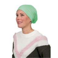Slaapmutsje Mint - chemo mutsjes nacht  / alopecia mutsje