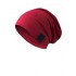 Beanie Xtra Small maroon - kinder chemo mutsje / alopecia beanie - EN