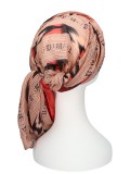 Scarf-band Sofia Red - chemo scarf / alopecia scarf