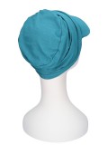 Cap Diane Petrol - chemo hat / alopecia headwear