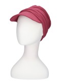 Cap Diane Red - chemo hat / alopecia headwear