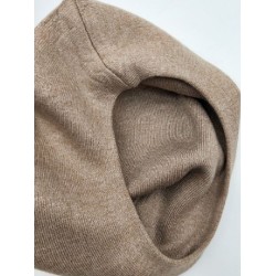 Beret Eva - Brown - chemo hat / alopecia beret